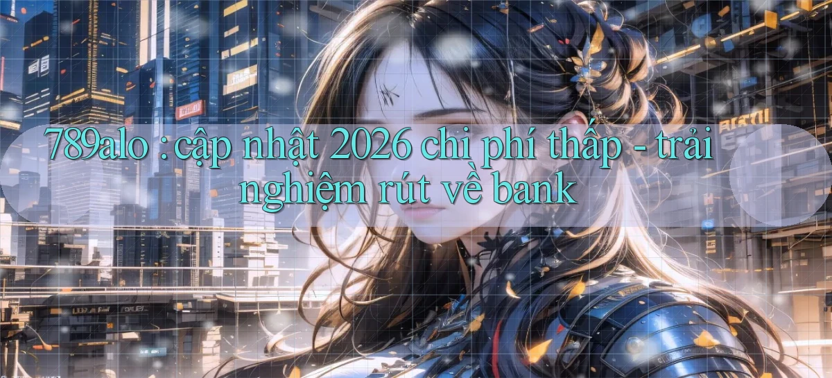 789alo cập nhật 2026 chi phí thấp   trải nghiệm rút về bank