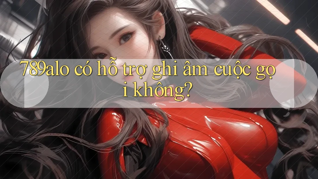 789alo có hỗ trợ ghi âm cuộc gọi không?