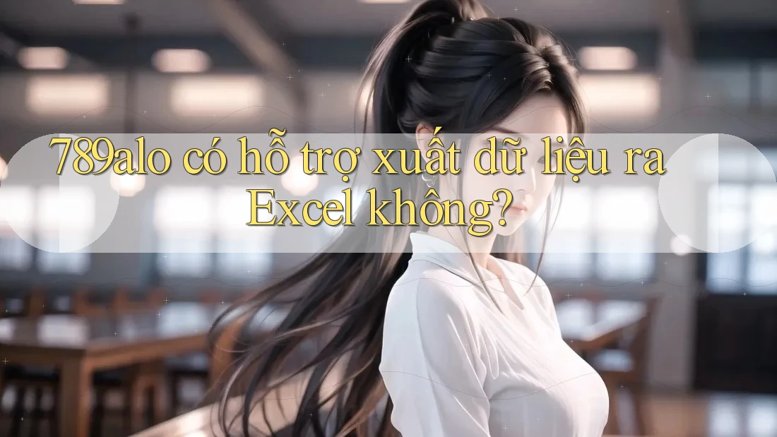 789alo có hỗ trợ xuất dữ liệu ra Excel không? 789alo có hỗ trợ xuất dữ liệu ra Excel không?