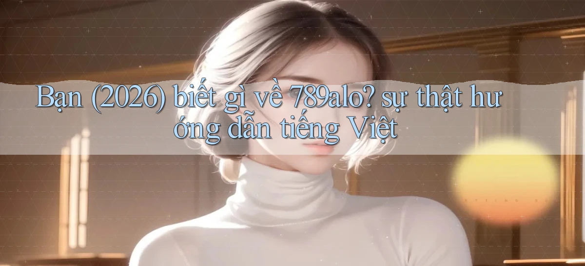 Bạn (2026) biết gì về 789alo sự thật hướng dẫn tiếng Việt