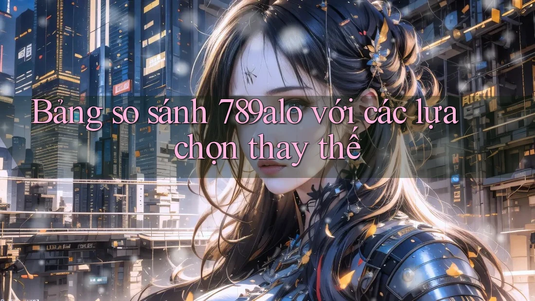 Bảng so sánh 789alo với các lựa chọn thay thế Bảng so sánh 789alo với các lựa chọn thay thế