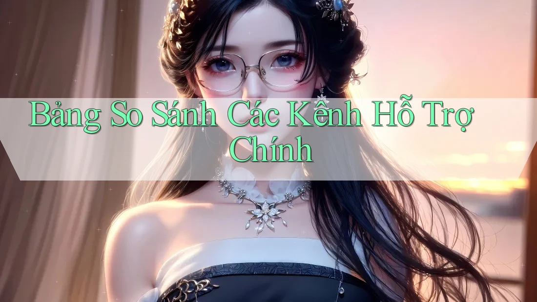 Bảng So Sánh Các Kênh Hỗ Trợ Chính Bảng So Sánh Các Kênh Hỗ Trợ Chính