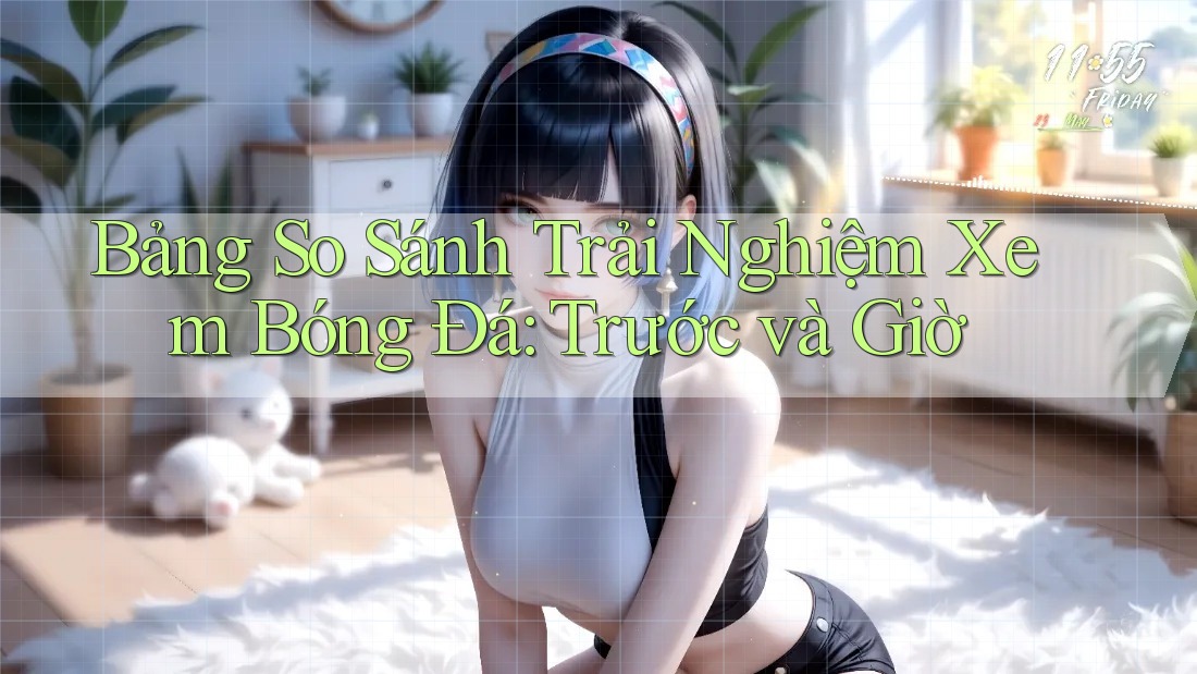 Bảng So Sánh Trải Nghiệm Xem Bóng Đá: Trước và Giờ Bảng So Sánh Trải Nghiệm Xem Bóng Đá: Trước và Giờ