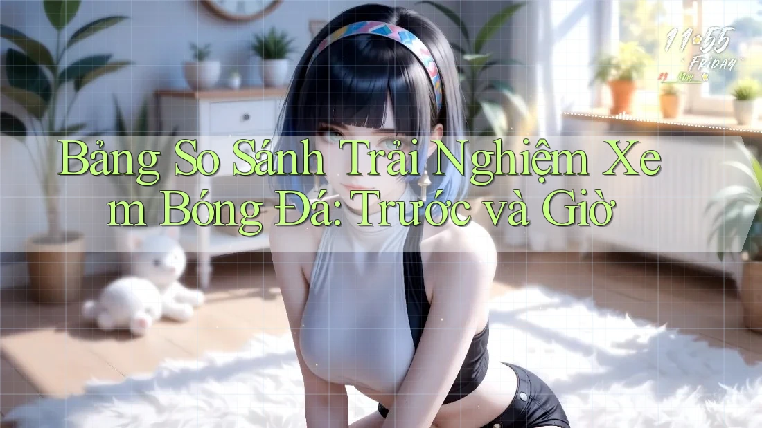 Bảng So Sánh Trải Nghiệm Xem Bóng Đá: Trước và Giờ Bảng So Sánh Trải Nghiệm Xem Bóng Đá: Trước và Giờ