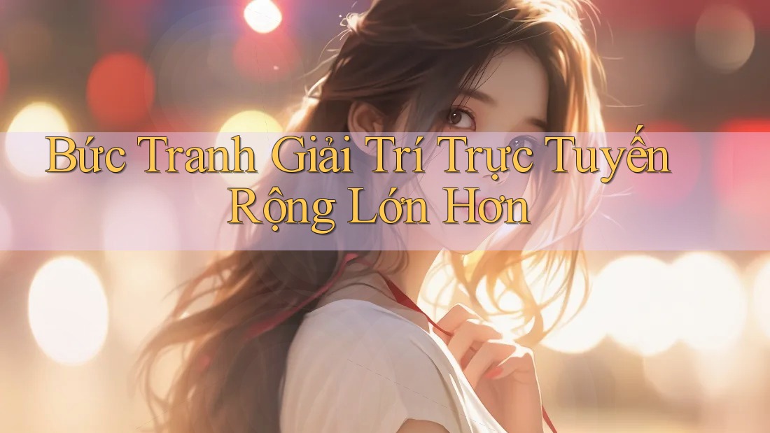 Bức Tranh Giải Trí Trực Tuyến Rộng Lớn Hơn Bức Tranh Giải Trí Trực Tuyến Rộng Lớn Hơn