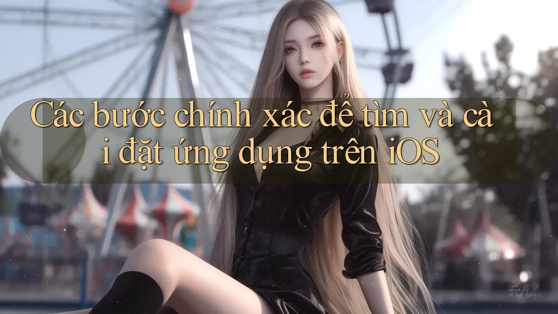 Các bước chính xác để tìm và cài đặt ứng dụng trên iOS Các bước chính xác để tìm và cài đặt ứng dụng trên iOS