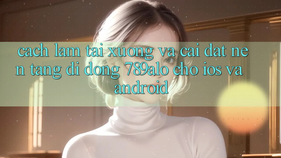 Cách làm Tải xuống Và Cài Đặt Nền tảng di động 789alo Cho iOS Và Android Cách làm Tải xuống Và Cài Đặt Nền tảng di động 789alo Cho iOS Và Android