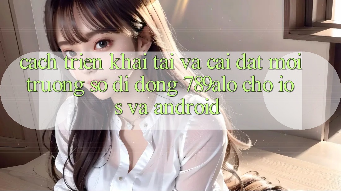 Cách triển khai Tải Và Cài Đặt Môi trường số di động 789alo Cho iOS Và Android Cách triển khai Tải Và Cài Đặt Môi trường số di động 789alo Cho iOS Và Android