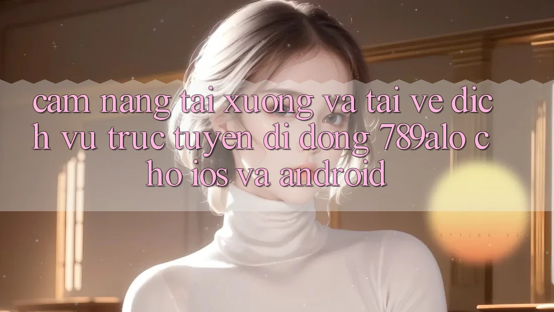 Cẩm nang Tải xuống Và Tải về Dịch vụ trực tuyến di động 789alo Cho iOS Và Android Cẩm nang Tải xuống Và Tải về Dịch vụ trực tuyến di động 789alo Cho iOS Và Android