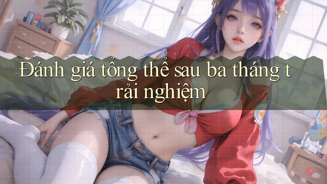 Đánh giá tổng thể sau ba tháng trải nghiệm Đánh giá tổng thể sau ba tháng trải nghiệm