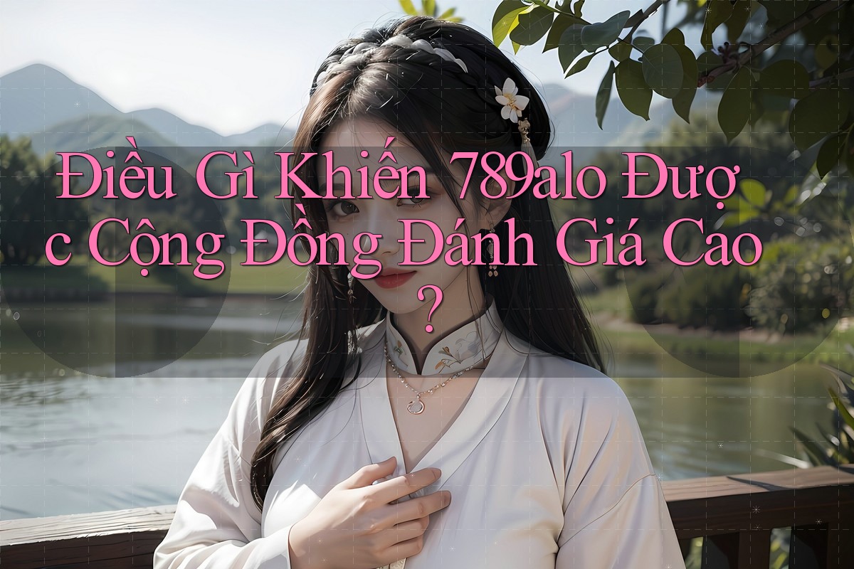Điều Gì Khiến 789alo Được Cộng Đồng Đánh Giá Cao? Điều Gì Khiến 789alo Được Cộng Đồng Đánh Giá Cao?