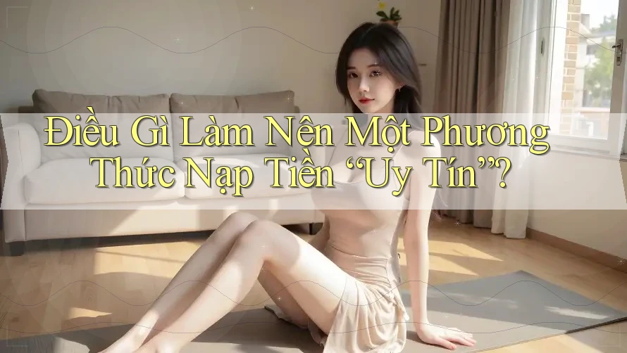Điều Gì Làm Nên Một Phương Thức Nạp Tiền “Uy Tín”? Điều Gì Làm Nên Một Phương Thức Nạp Tiền “Uy Tín”?
