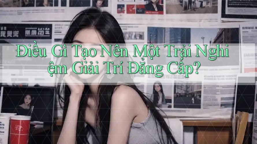 Điều Gì Tạo Nên Một Trải Nghiệm Giải Trí Đẳng Cấp? Điều Gì Tạo Nên Một Trải Nghiệm Giải Trí Đẳng Cấp?