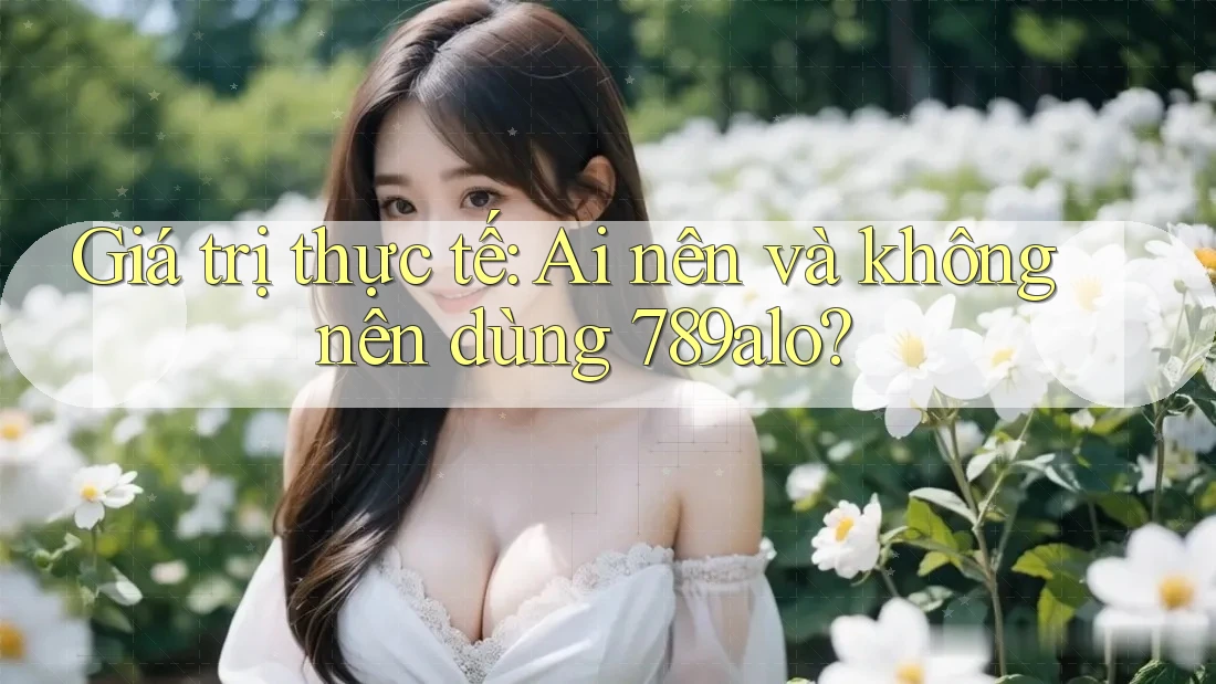 Giá trị thực tế: Ai nên và không nên dùng 789alo? Giá trị thực tế: Ai nên và không nên dùng 789alo?