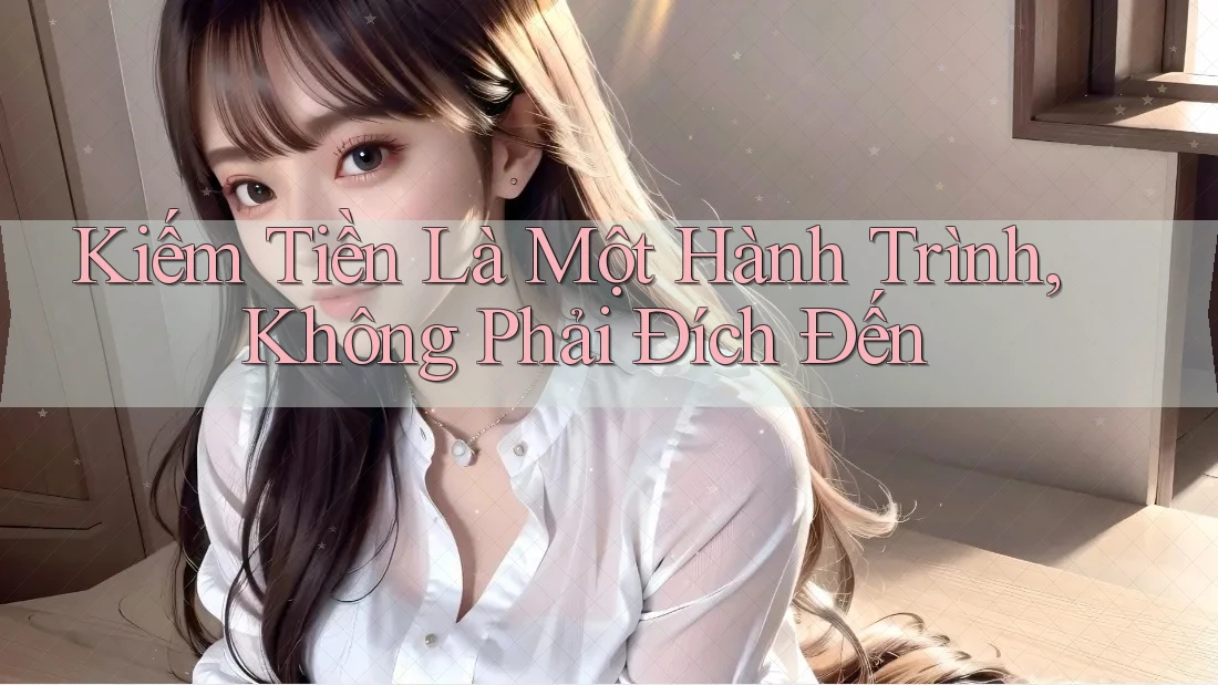 Kiếm Tiền Là Một Hành Trình, Không Phải Đích Đến Kiếm Tiền Là Một Hành Trình, Không Phải Đích Đến