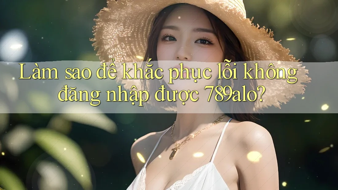 Làm sao để khắc phục lỗi không đăng nhập được 789alo? Làm sao để khắc phục lỗi không đăng nhập được 789alo?