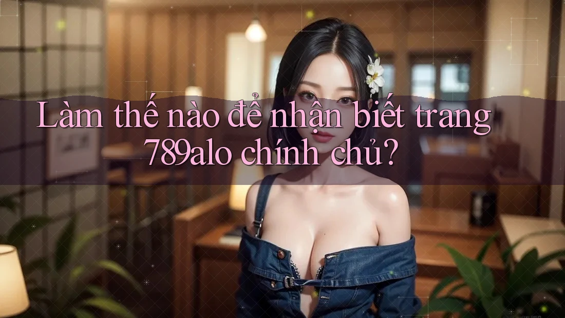 Làm thế nào để nhận biết trang 789alo chính chủ?