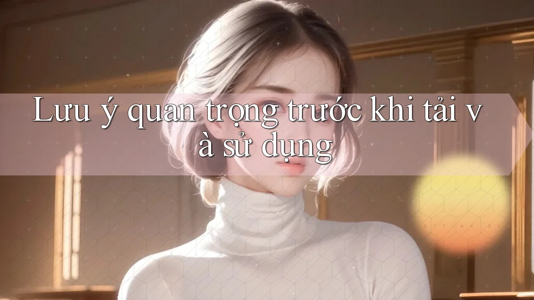 Lưu ý quan trọng trước khi tải và sử dụng Lưu ý quan trọng trước khi tải và sử dụng