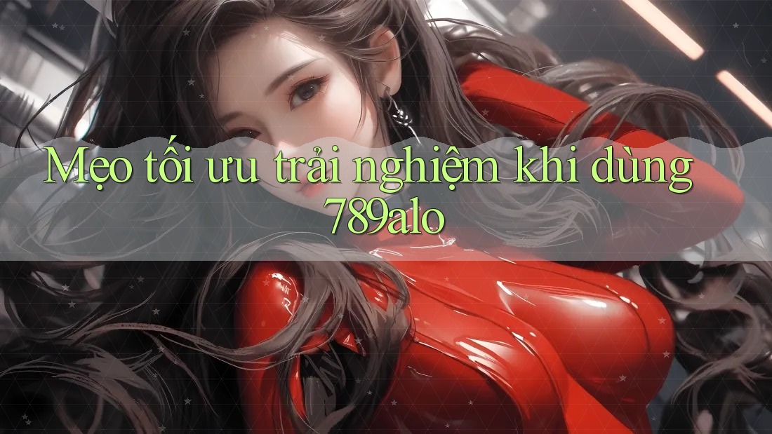 Mẹo tối ưu trải nghiệm khi dùng 789alo Mẹo tối ưu trải nghiệm khi dùng 789alo