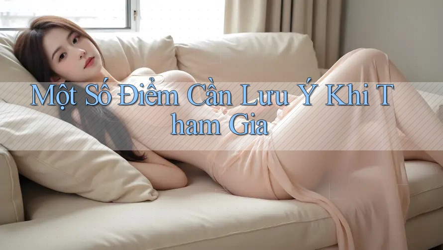 Một Số Điểm Cần Lưu Ý Khi Tham Gia Một Số Điểm Cần Lưu Ý Khi Tham Gia