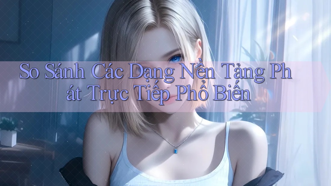 So Sánh Các Dạng Nền Tảng Phát Trực Tiếp Phổ Biến So Sánh Các Dạng Nền Tảng Phát Trực Tiếp Phổ Biến