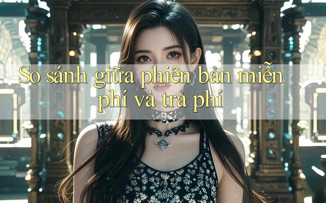 So sánh giữa phiên bản miễn phí và trả phí So sánh giữa phiên bản miễn phí và trả phí