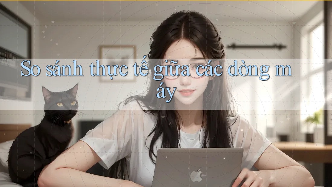 So sánh thực tế giữa các dòng máy So sánh thực tế giữa các dòng máy