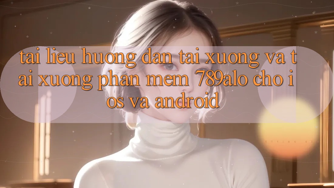 Tài liệu hướng dẫn Tải xuống Và Tải xuống Phần mềm 789alo Cho iOS Và Android Tài liệu hướng dẫn Tải xuống Và Tải xuống Phần mềm 789alo Cho iOS Và Android