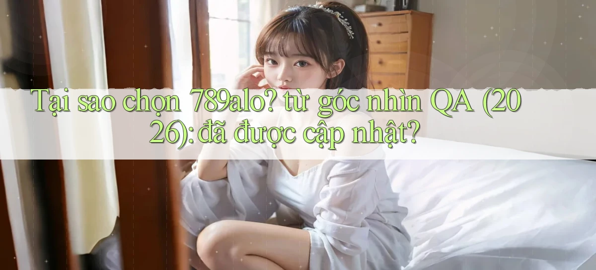 Tại sao chọn 789alo từ góc nhìn QA (2026) đã được cập nhật