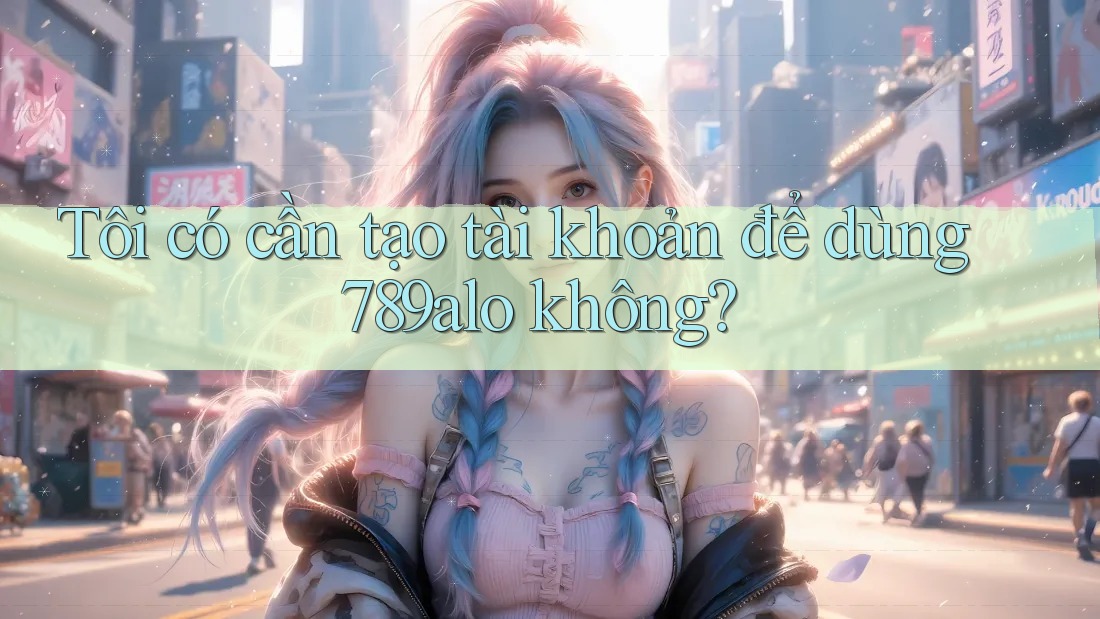 Tôi có cần tạo tài khoản để dùng 789alo không?