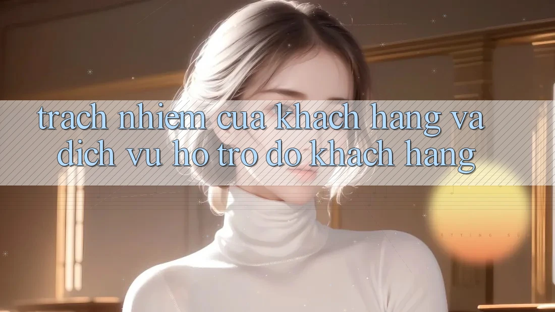 Trách Nhiệm Của Khách hàng Và Dịch Vụ Hỗ trợ đỡ Khách Hàng Trách Nhiệm Của Khách hàng Và Dịch Vụ Hỗ trợ đỡ Khách Hàng