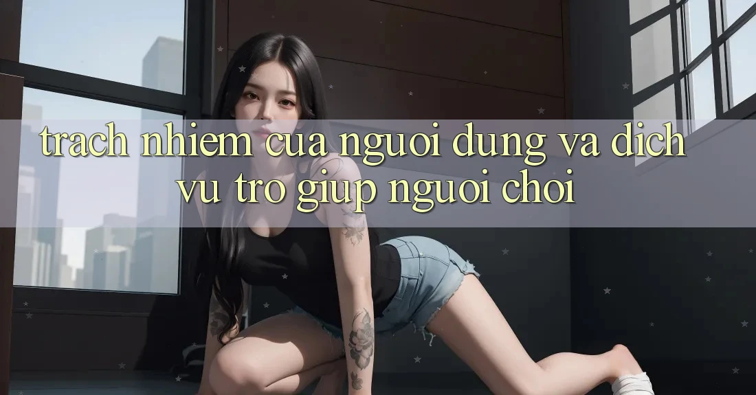 Trách Nhiệm Của Người dùng Và Dịch Vụ Trợ giúp Người chơi Trách Nhiệm Của Người dùng Và Dịch Vụ Trợ giúp Người chơi