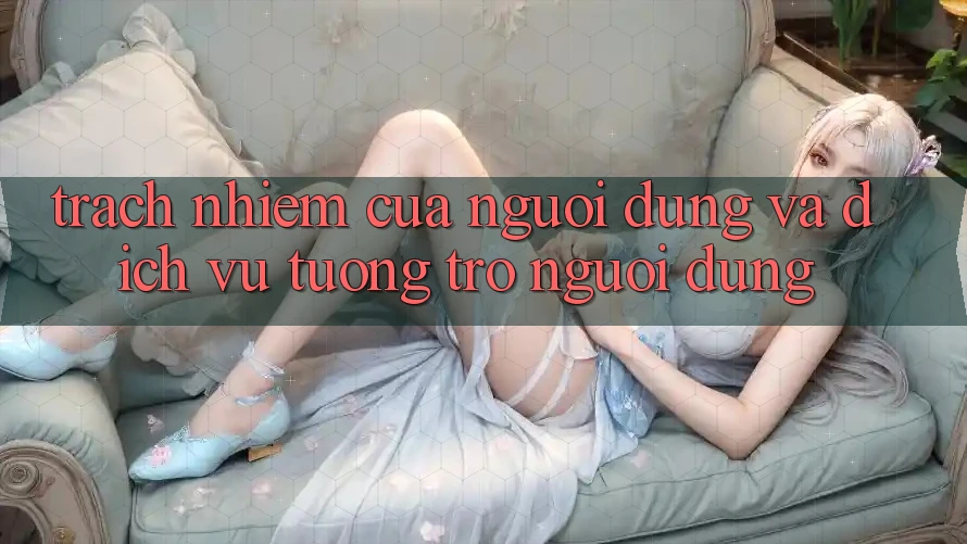 Trách Nhiệm Của Người dùng Và Dịch Vụ Tương trợ Người dùng Trách Nhiệm Của Người dùng Và Dịch Vụ Tương trợ Người dùng