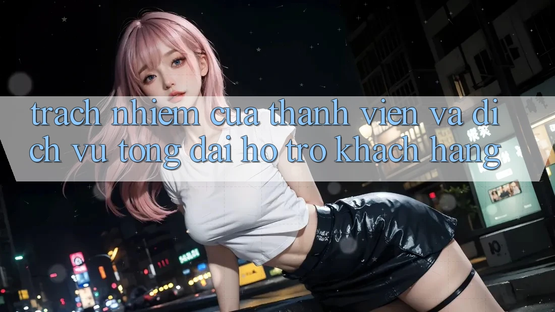 Trách Nhiệm Của Thành viên Và Dịch Vụ Tổng đài hỗ trợ Khách Hàng Trách Nhiệm Của Thành viên Và Dịch Vụ Tổng đài hỗ trợ Khách Hàng