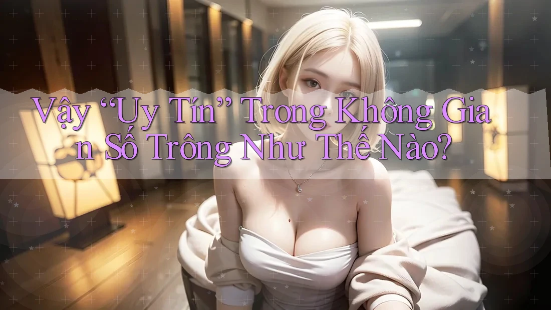 Vậy “Uy Tín” Trong Không Gian Số Trông Như Thế Nào? Vậy “Uy Tín” Trong Không Gian Số Trông Như Thế Nào?